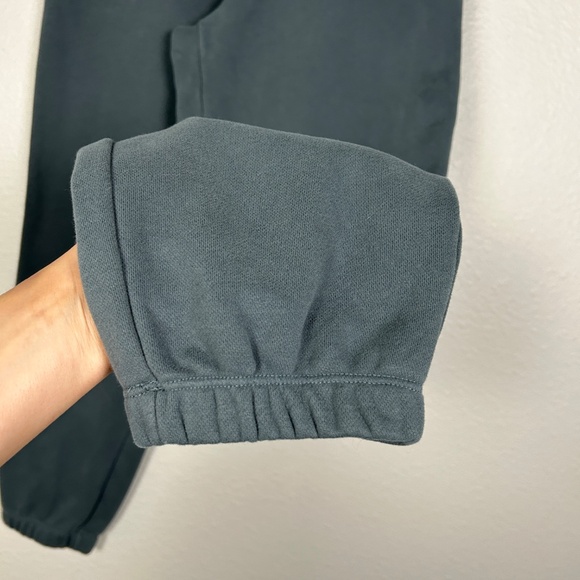 Vouri women size S Sedona sweatshirt boyfriend sweatpants set French terry blue - Picture 10 of 13